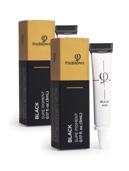 PhiBrows Black SUPE Pigment