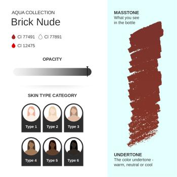 Preview: Brick Nude PMU pigment 10ml