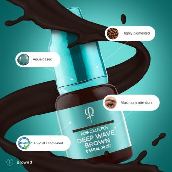 Preview: Deep Wave Brown PMU Pigment 10ml