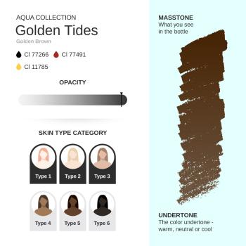 Preview: Golden Tides PMU Pigment 10ml