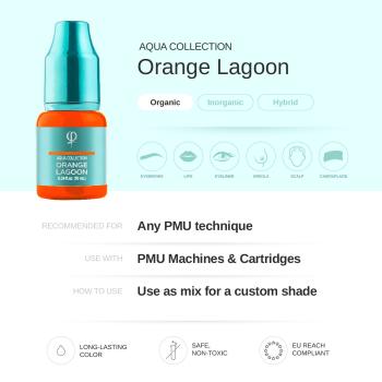 Preview: Orange Lagoon PMU pigment 10ml - Activator
