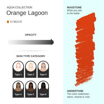 Preview: Orange Lagoon PMU pigment 10ml - Activator