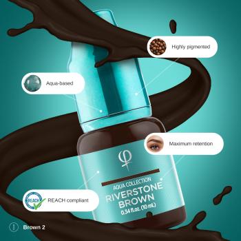 Preview: Riverstone Brown PMU Pigment 10ml
