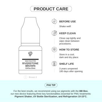 Riverstone Brown PMU Pigment 10ml
