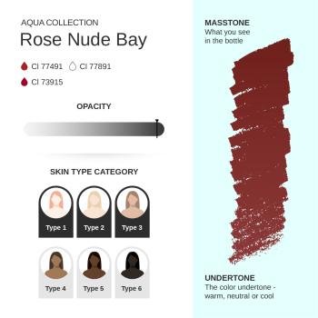 Preview: Rose Nude Bay PMU pigment 10ml
