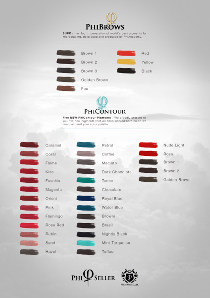 PhiContour Brown 1 Pigment 10ml