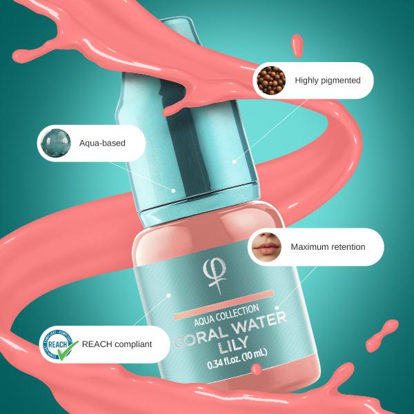 Coral Water Lily – Correction color PMU pigment 10ml
