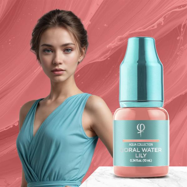 Coral Water Lily – Correction color PMU pigment 10ml